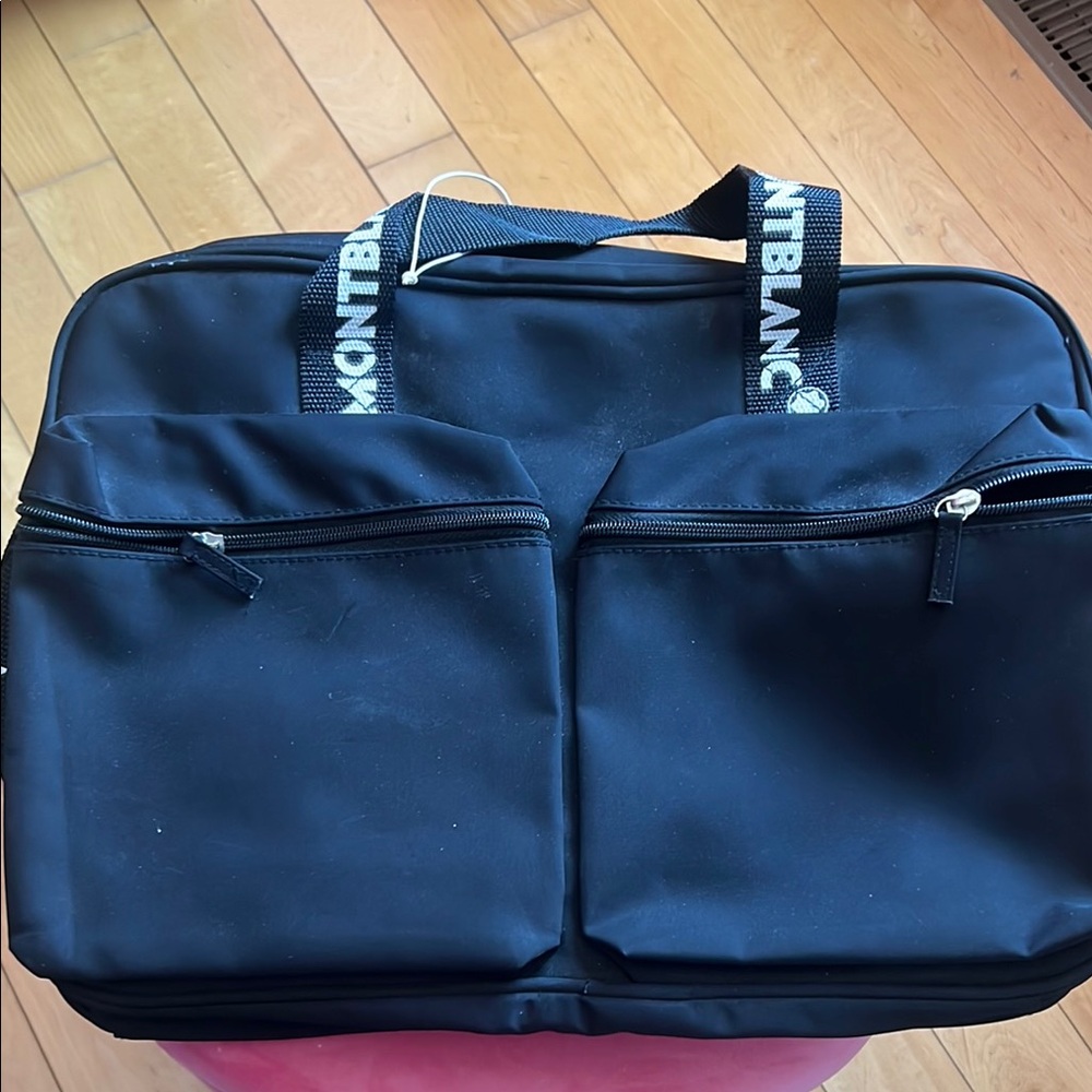 Montblanc Black Laptop Bag Durable and Stylish